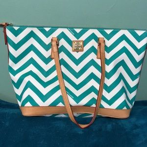 Dooney and Bourke Chevron Tote